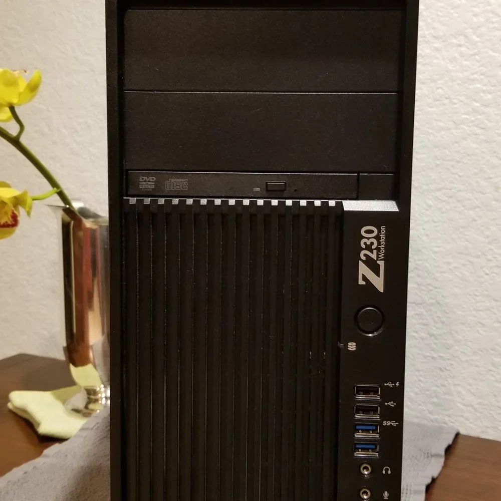 HP Workstation Z230 Tower PC i7-4771 | 3.5GHz CPU 8GB RAM 1TB Windows 10 Pro